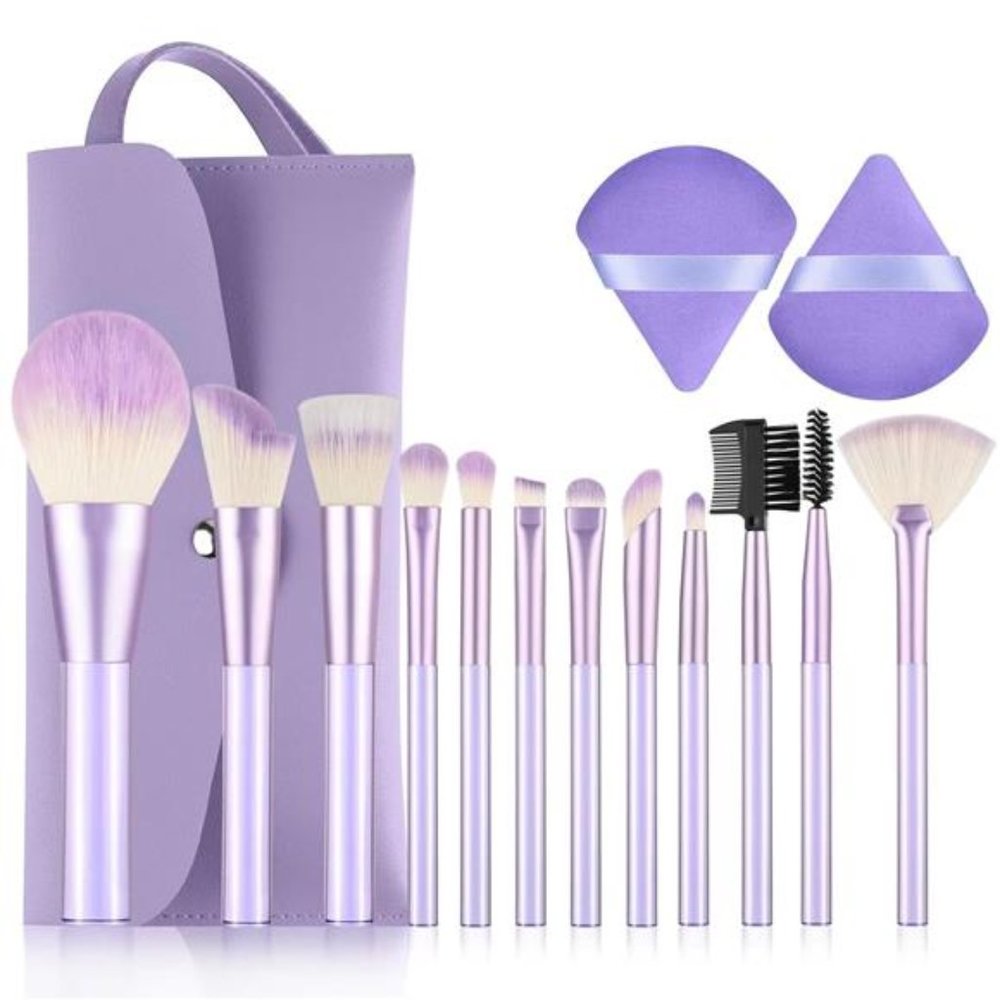 Mini Makeup Brush Set 12 Pcs Makeup Brushes Set
